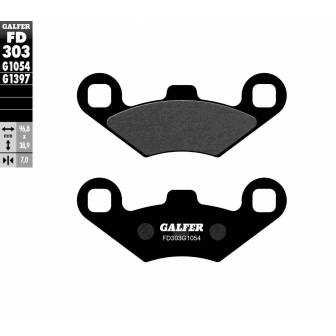 PASTILLAS FRENO GALFER FD303-G1054 (SEMI-METÁLICAS)