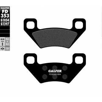 PASTILLAS FRENO GALFER FD353-G1054 (SEMI-METÁLICAS)