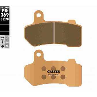 PASTILLAS FRENO GALFER FD369-G1370 MOTO (SINTERIZADO)