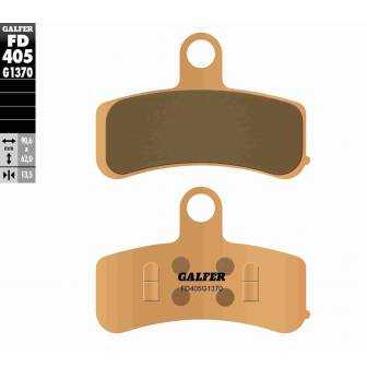 PASTILLAS FRENO GALFER FD405-G1370 MOTO (SINTERIZADO)