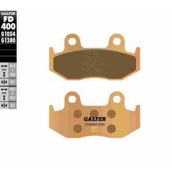 PASTILLAS FRENO GALFER FD400-G1380-83 SCOOTERS (cerámico/metálico)