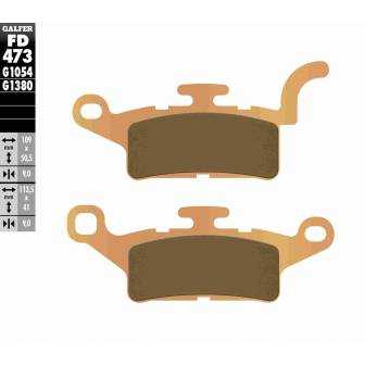 PASTILLAS FRENO GALFER FD473-G1380-83 SCOOTERS (cerámico/metálico)