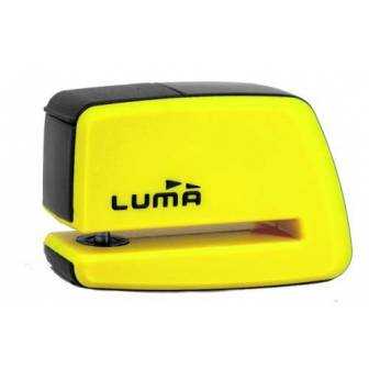 CANDADO DISCO LUMA ENDURO 91D AMARILLO