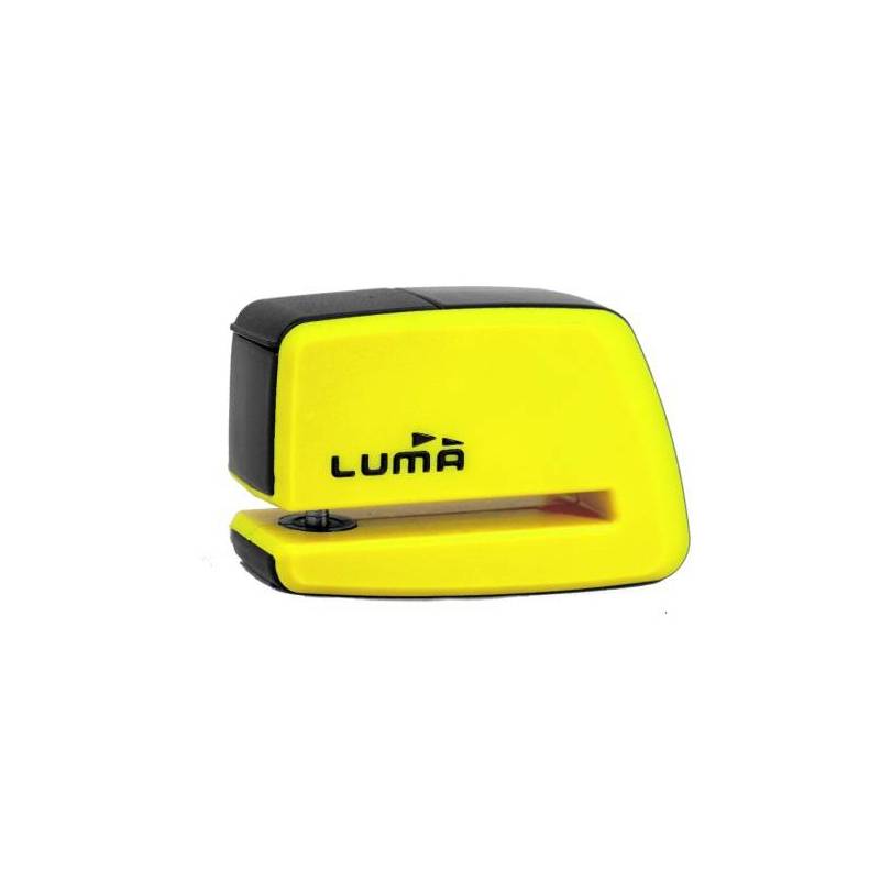 CANDADO DISCO LUMA ENDURO 91D AMARILLO