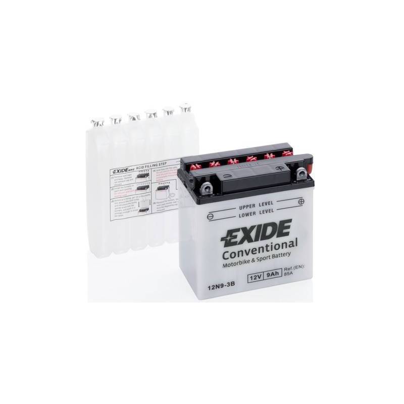 BATERIA EXIDE 12N9-3B