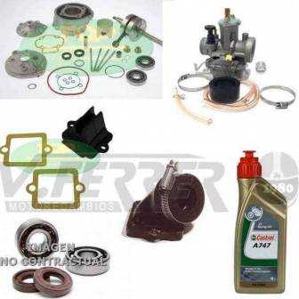 Preparación MAXI KIT TOP 85cc motor Piaggio Scooter C44