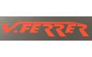 PEGATINA LOGO V.FERRER COLORES Color Naranja Fluor