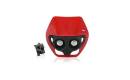 Careta faro doble optica universal TNT ENDURO COLOR Rojo