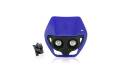 Careta faro doble optica universal TNT ENDURO Color Azul