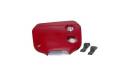 Careta faro doble optica universal TNT CROSS Color Rojo