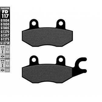 PASTILLAS FRENO GALFER FD117G1050 (scooter)