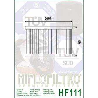 FILTRO ACEITE HIFLOFILTRO HF111