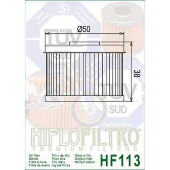 FILTRO ACEITE HIFLOFILTRO HF113