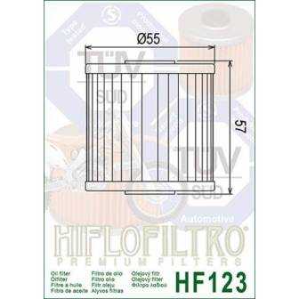 FILTRO ACEITE HIFLOFILTRO HF123