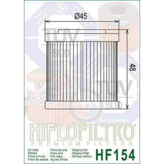 FILTRO ACEITE HIFLOFILTRO HF154