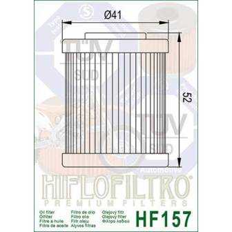 FILTRO ACEITE HIFLOFILTRO HF157