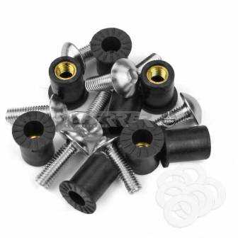 Kit tornillos cúpula M5x15mm