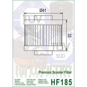 FILTRO ACEITE HIFLOFILTRO HF185