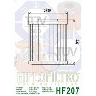 FILTRO ACEITE HIFLOFILTRO HF207