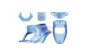 Kit carenados TNT tuning Yamaha BW'S 1999-2003 Color Azul claro