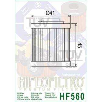 FILTRO ACEITE HIFLOFILTRO HF560