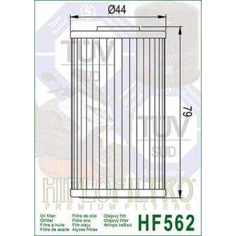 FILTRO ACEITE HIFLOFILTRO HF562