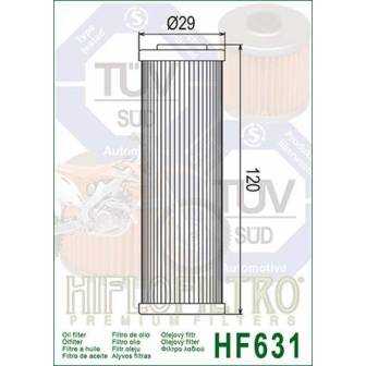 FILTRO ACEITE HIFLOFILTRO HF631