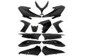 Kit carenados TNT Yamaha T-Max 500 (2008-2011) Color Negro brillo