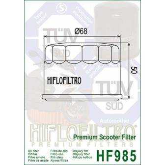 FILTRO ACEITE HIFLOFILTRO HF985