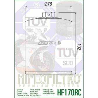 FILTRO ACEITE HIFLOFILTRO HF170CRC