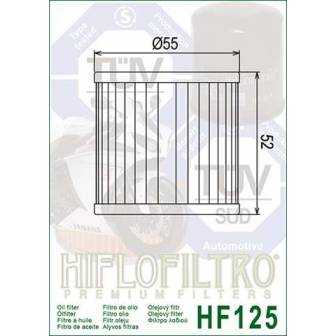 FILTRO ACEITE HIFLOFILTRO HF125