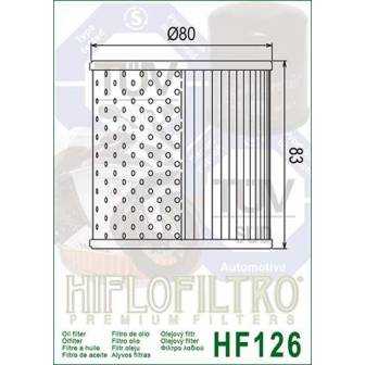 FILTRO ACEITE HIFLOFILTRO HF126