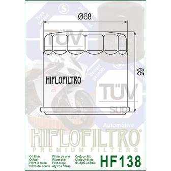 FILTRO ACEITE HIFLOFILTRO HF138