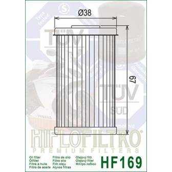 FILTRO ACEITE HIFLOFILTRO HF169