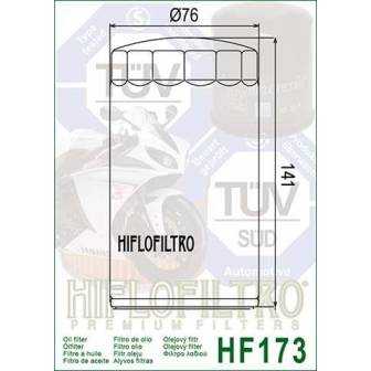FILTRO ACEITE HIFLOFILTRO HF173C