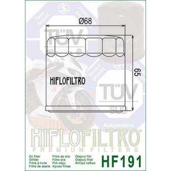 FILTRO ACEITE HIFLOFILTRO HF191