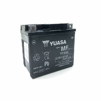 BATERIA YUASA YTX5L-WC (YTX5L-BS) ACTIVADA 12V 4Ah