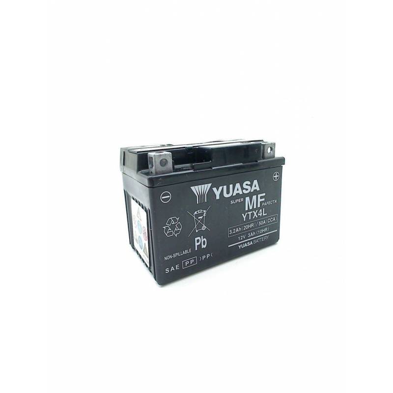 BATERIA YUASA YTX4L-WC (YTX4L-BS) ACTIVADA 12V 3Ah