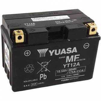 BATERIA YUASA YT12A-WC (YT12A-BS-ACTIVADA) 12V 10Ah