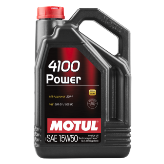 Aceite MOTUL moto 4100 POWER 15W50 5 LITROS