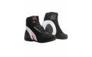 Zapatos Dainese MOTORSHOE D1 AIR LADY COLOR negro-blanco-fucsia