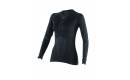 Camiseta térmica Dainese D-CORE DRY TEE LS LADY Color Negro