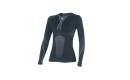 Camiseta térmica Dainese D-CORE DRY TEE LS LADY Color negro-blanco