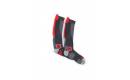 Calcetines Dainese D-CORE HIGH COLOR negro-rojo