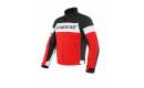 Chaqueta Dainese SAETTA D-DRY Color negro-blanco-rojo