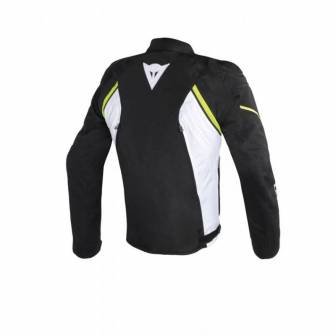 Chaqueta Dainese AVRO D2 TEX BLACK/YELLOW-FLUO