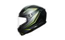 Casco AGV K-6 FLASH Color negro-antharcite