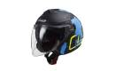 CASCO LS2 TWISTER II OF573 GRAPHIC Color XOVER-matt-black-blue-305734221