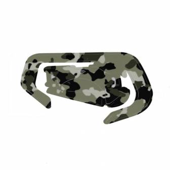 ADHESIVO BURN OUT PARA INTERCOMUNICADOR CARDO FREECOM4+ CAMO/GRIS