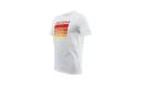 Camiseta Dainese STRIPES COLOR blanco-